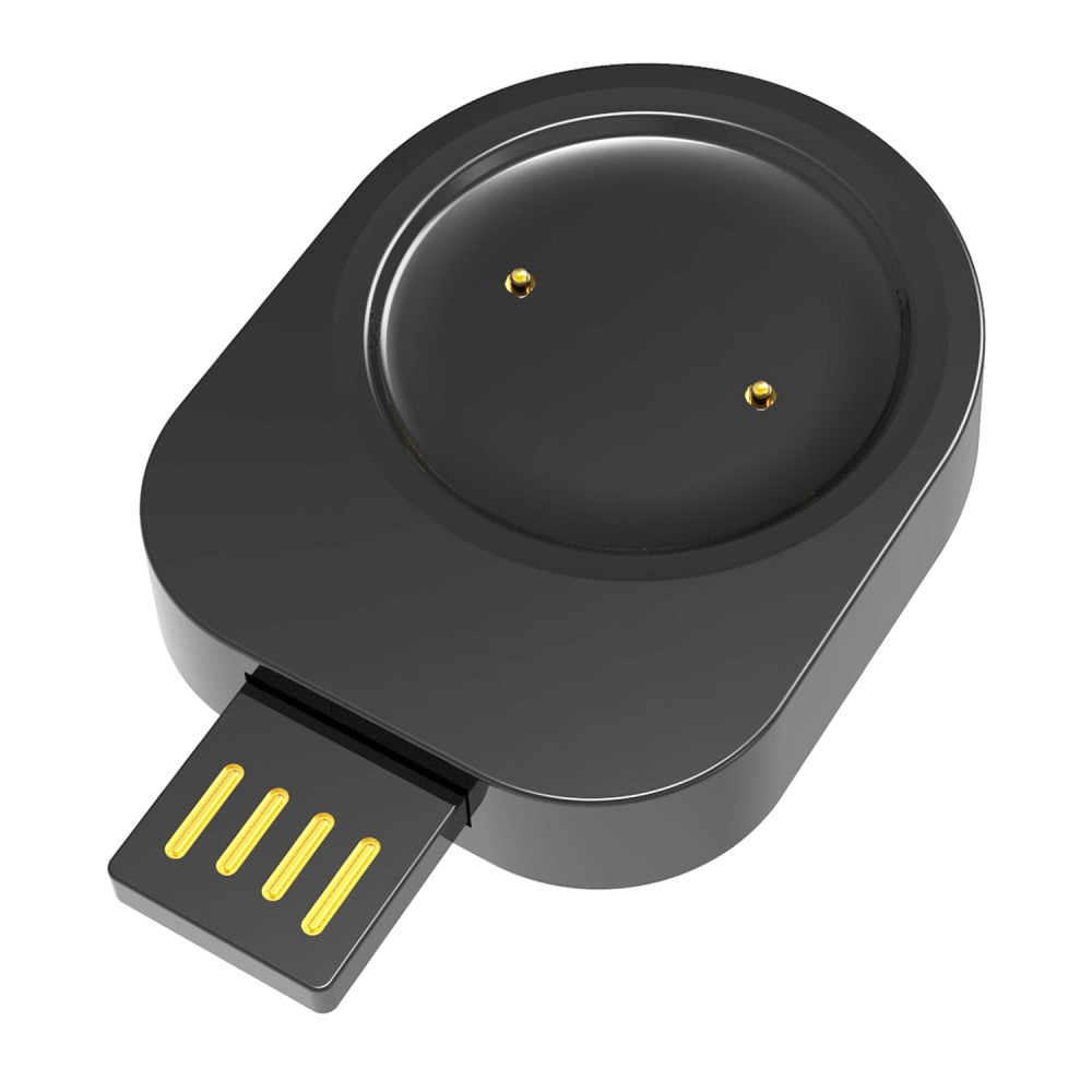 Silikone USB Oplader passer til Amazfit Smartwatch - Sort#serie_4
