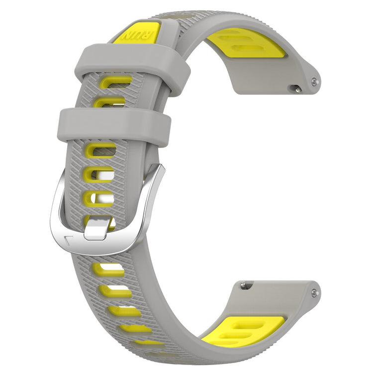 Mega Fint Silikone Universal Rem passer til Smartwatch - Gul#serie_9