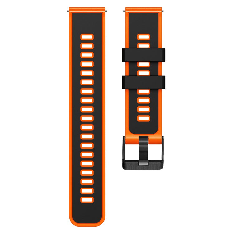 Holdbart Silikone Universal Rem passer til Smartwatch - Orange#serie_3