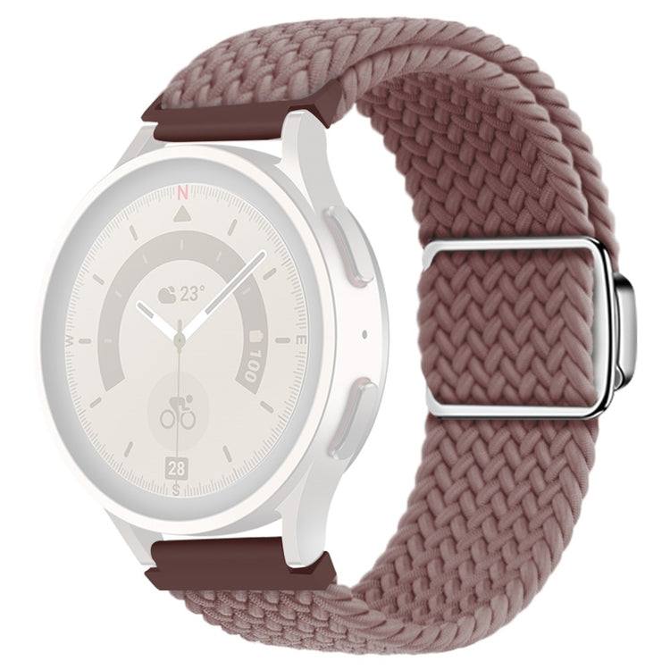 22mm Universal nylon strap with magnetic buckle - Smoke Purple#serie_14