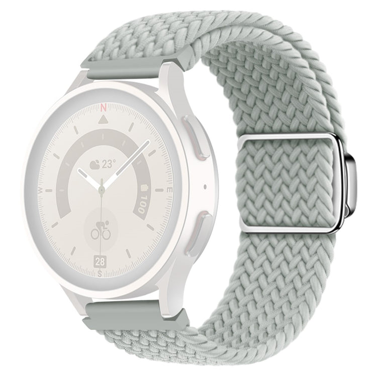 22mm Universal nylon strap with magnetic buckle - Light Grey#serie_7