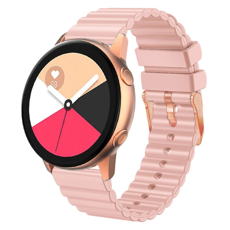 Helt Vildt Smuk Silikone Universal Rem passer til Smartwatch - Pink#serie_5