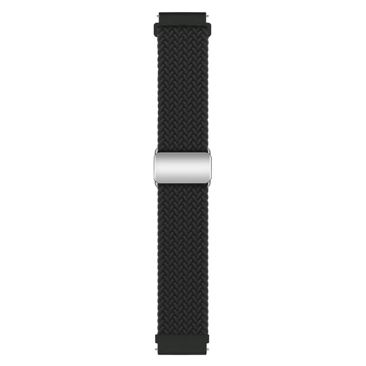 Vildt Smuk Metal Og Nylon Universal Rem passer til Smartwatch - Sort#serie_5