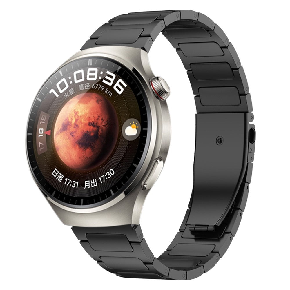 Helt Vildt Godt Metal Universal Rem passer til Smartwatch - Sort#serie_3