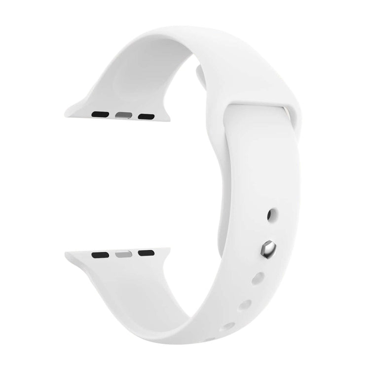 Super Nydelig Silikone Rem passer til Apple Watch Ultra - Hvid#serie_1