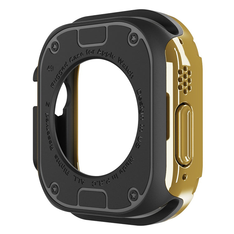 Vildt Flot Silikone Cover passer til Apple Watch Ultra - Guld#serie_5