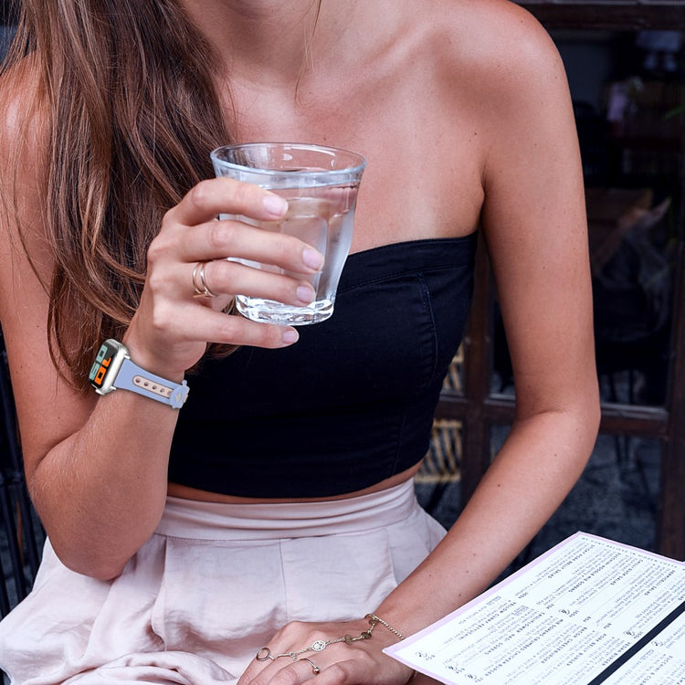 Vildt Fantastisk Silikone Universal Rem passer til Apple Smartwatch - Blå#serie_1