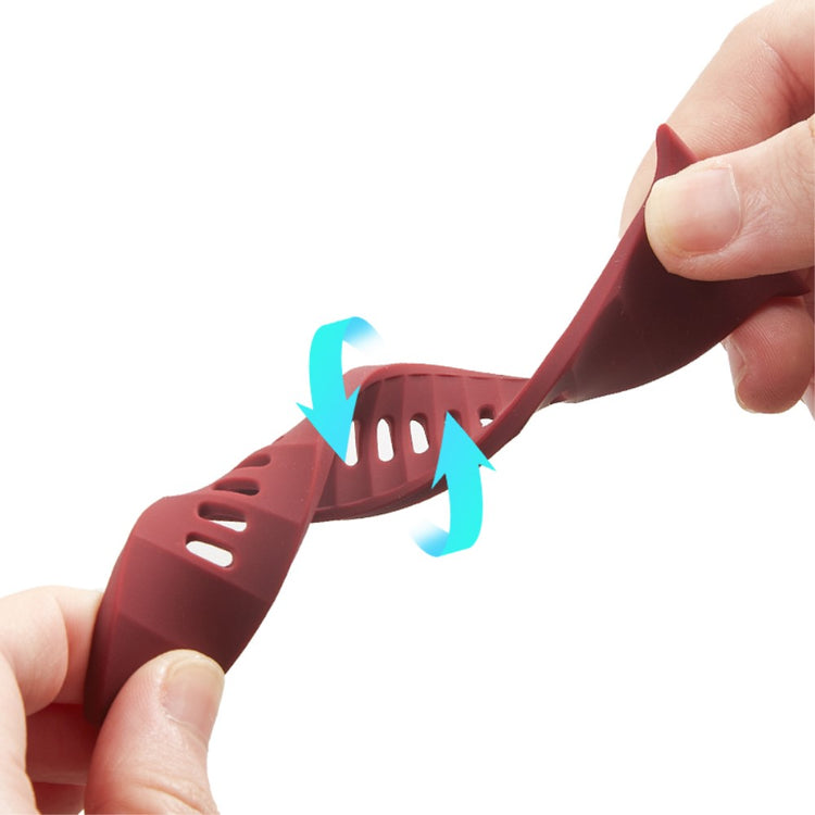 Mega Elegant Silikone Universal Rem passer til Apple Smartwatch - Blå#serie_11