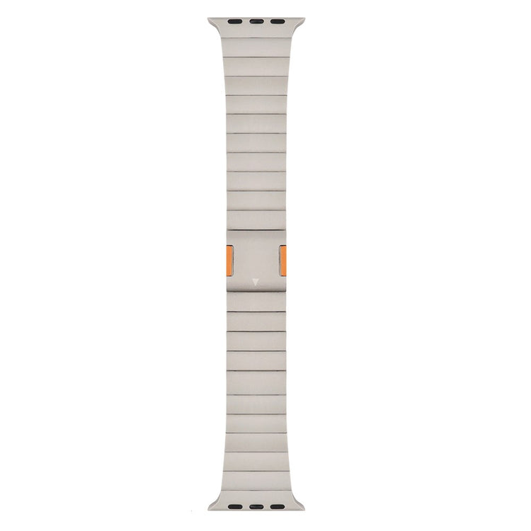 Apple Watch Series 9 45mm / Ultra 2 stainless steel strap - Titanium Orange#serie_5