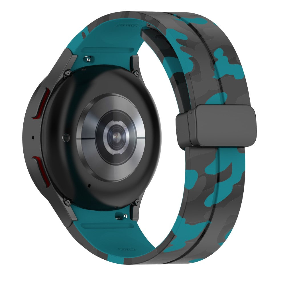 Rigtigt Slidstærk Silikone Universal Rem passer til Samsung Smartwatch - Blå#serie_10