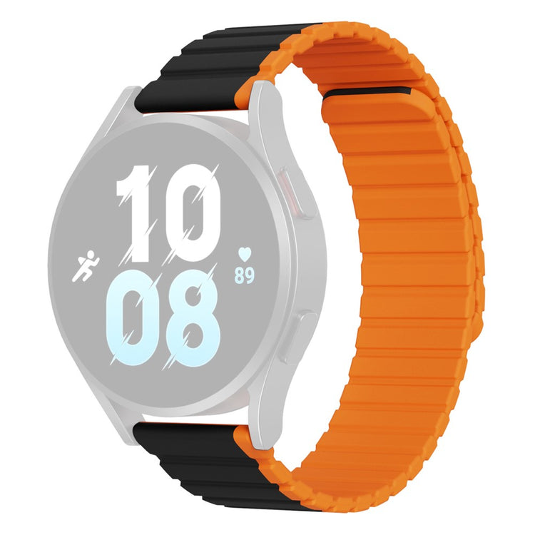 Fremragende Silikone Universal Rem passer til Smartwatch - Orange#serie_1