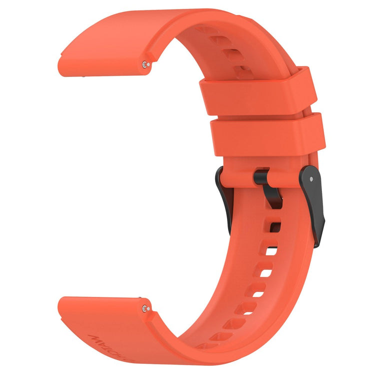 Vildt Sejt Silikone Universal Rem passer til Smartwatch - Orange#serie_11