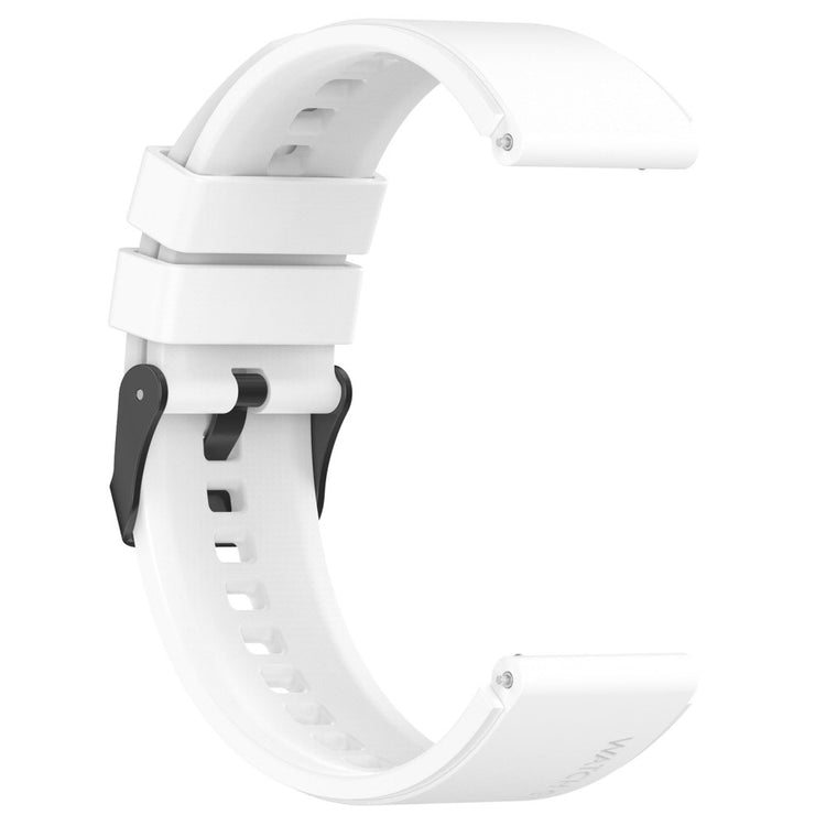 Vildt Sejt Silikone Universal Rem passer til Smartwatch - Hvid#serie_12