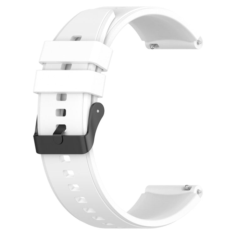 Vildt Sejt Silikone Universal Rem passer til Smartwatch - Hvid#serie_12