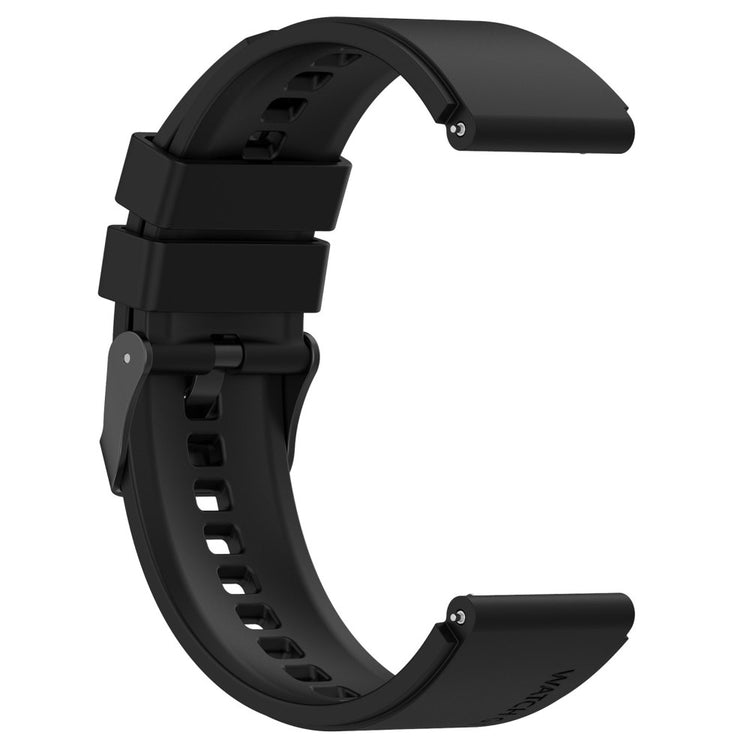 Vildt Sejt Silikone Universal Rem passer til Smartwatch - Sort#serie_8