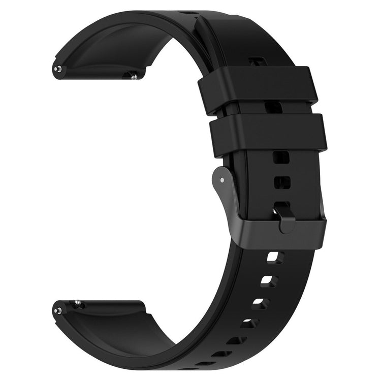 Vildt Sejt Silikone Universal Rem passer til Smartwatch - Sort#serie_8