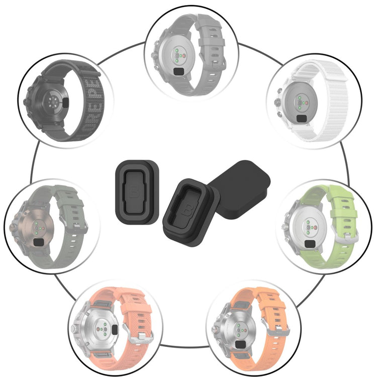 Super Pænt Silikone Cover passer til Coros Smartwatch - Hvid#serie_2