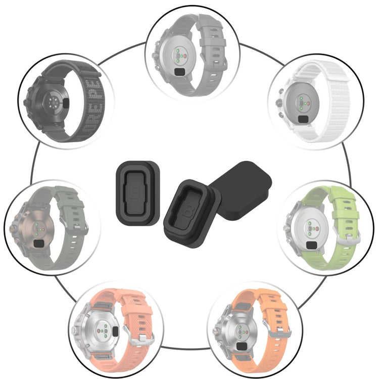 Super Pænt Silikone Cover passer til Coros Smartwatch - Grøn#serie_8