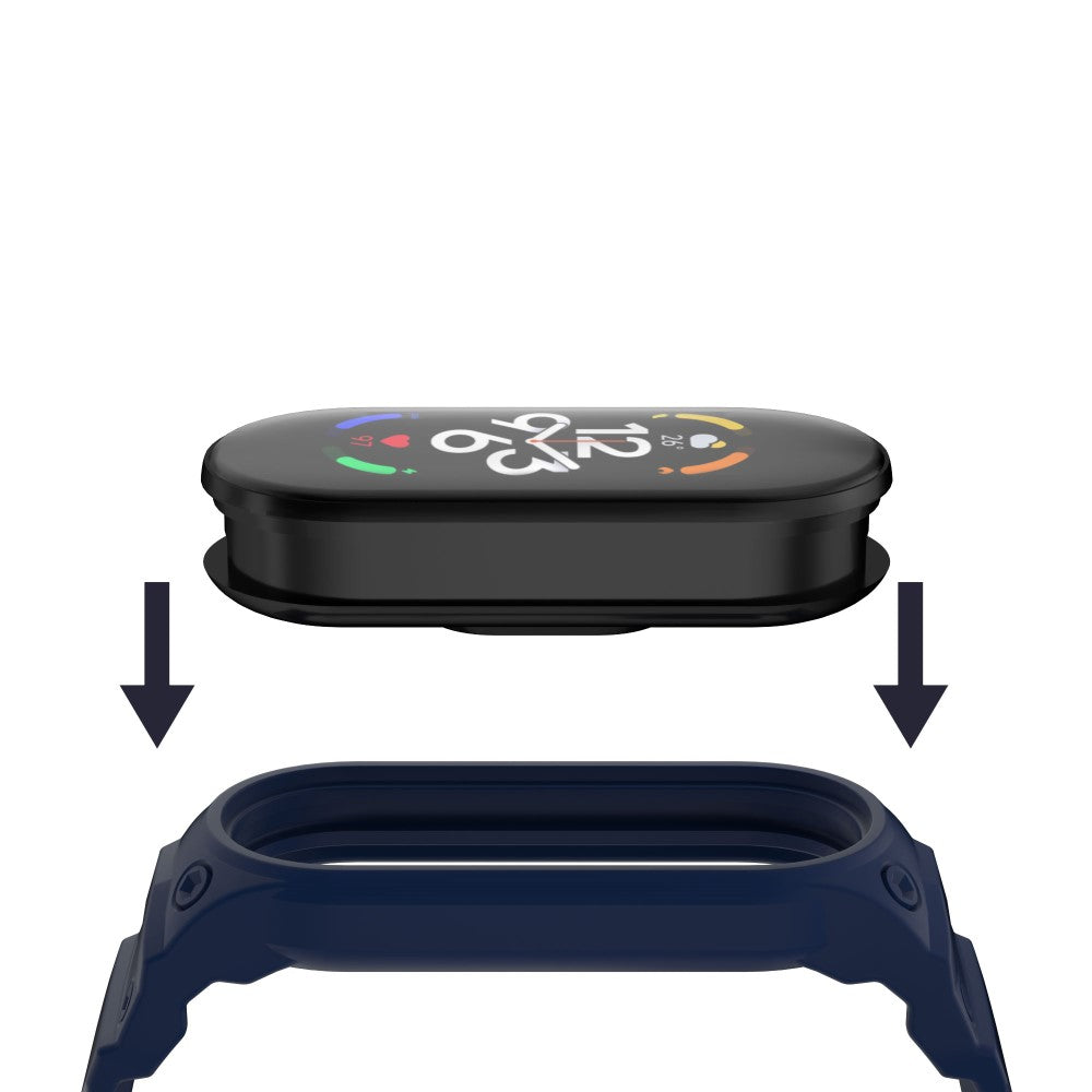 Rigtigt Skøn Silikone Universal Rem passer til Xiaomi Smartwatch - Blå#serie_5