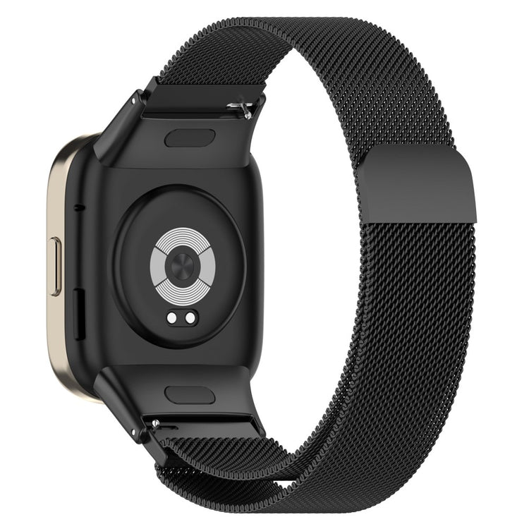 Metal Universal Rem passer til Xiaomi Redmi Watch 3 / Xiaomi Mi Watch Lite 3 - Sort#serie_1