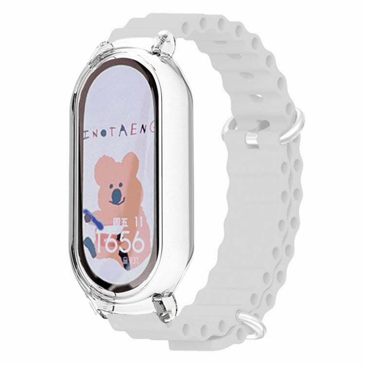 Eminent Silikone Rem passer til Xiaomi Smart Band 8 - Hvid#serie_2