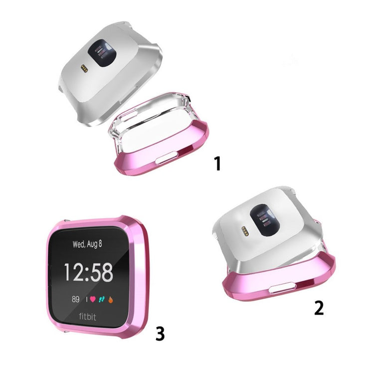 Meget Fed Fitbit Versa Lite Silikone Cover - Pink#serie_4