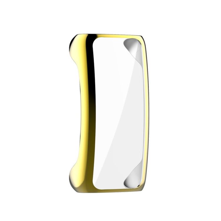 Beskyttende Fitbit Inspire 2 Silikone Cover - Guld#serie_4