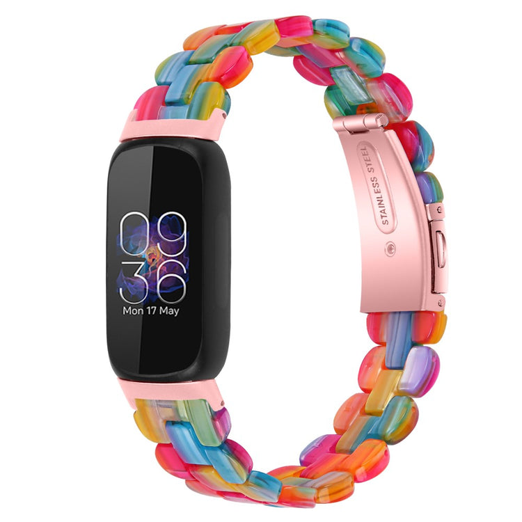Mega Nydelig Plastik Rem passer til Fitbit Inspire 3 - Flerfarvet#serie_2