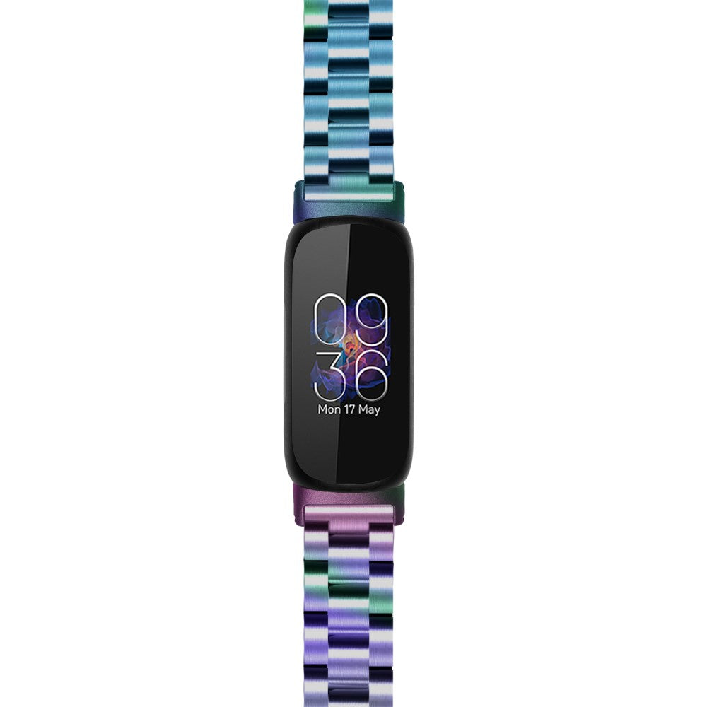 Fantastisk Metal Rem passer til Fitbit Inspire 3 - Flerfarvet#serie_7