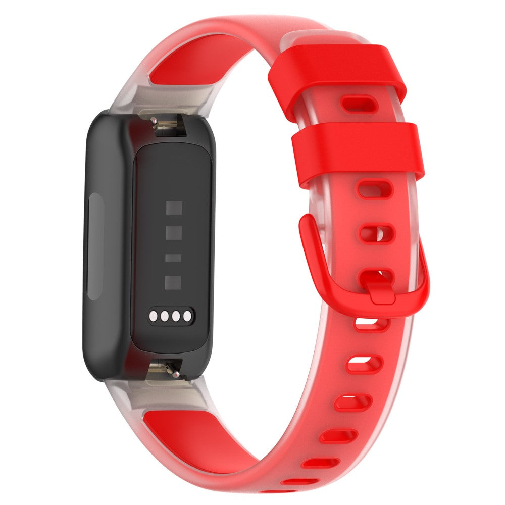 Holdbart Silikone Rem passer til Fitbit Inspire 3 - Rød#serie_2