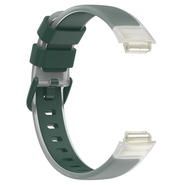 Holdbart Silikone Rem passer til Fitbit Inspire 3 - Grøn#serie_4