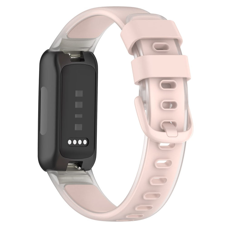 Holdbart Silikone Rem passer til Fitbit Inspire 3 - Pink#serie_5