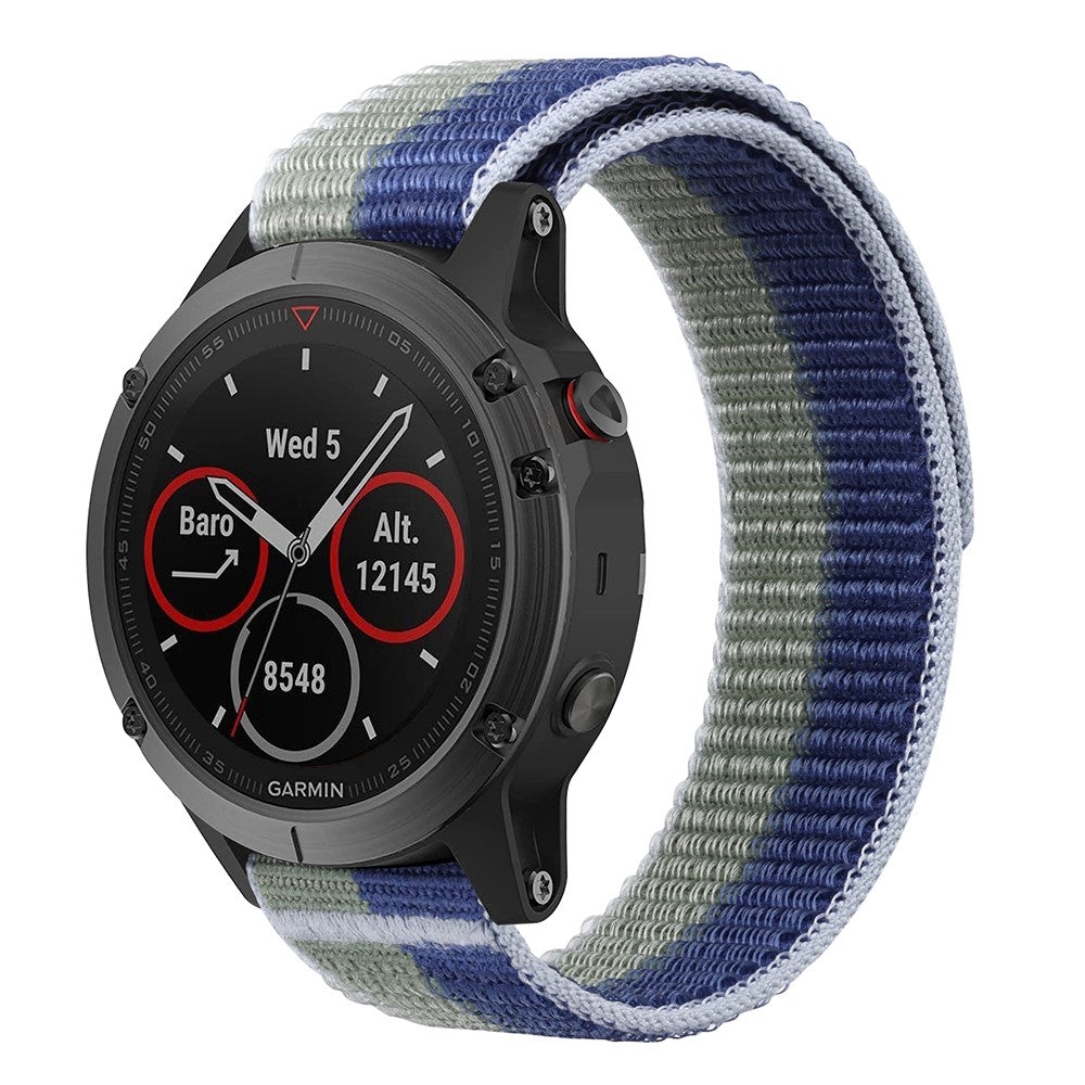 Superflot Nylon Universal Rem passer til Smartwatch - Flerfarvet#serie_4