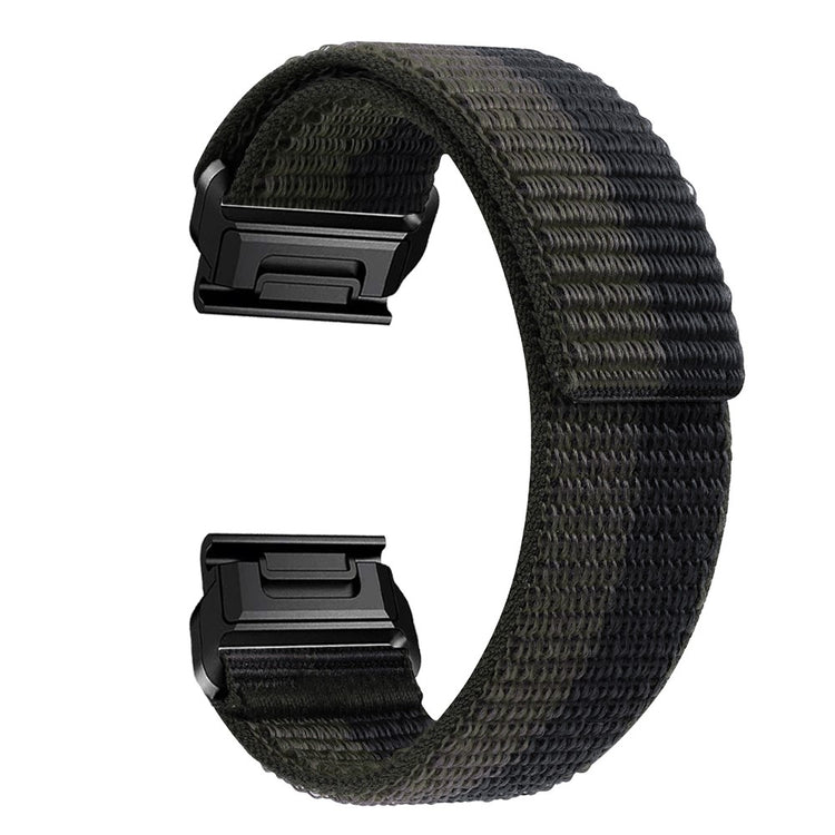 Meget Fed Nylon Universal Rem passer til Smartwatch - Sølv#serie_1