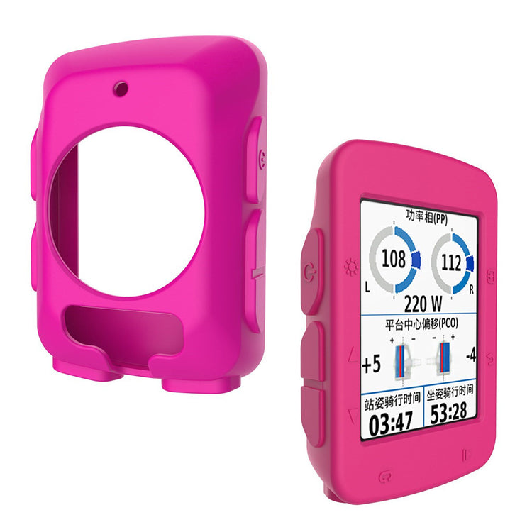 Mega Fed Garmin Edge 520 Silikone Cover - Pink#serie_9