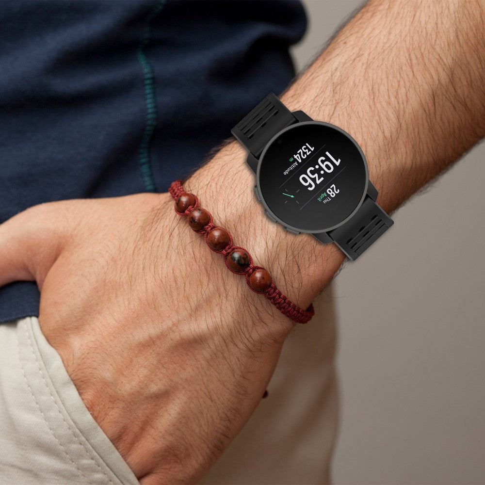 Helt Vildt Rart Silikone Universal Rem passer til Smartwatch - Blå#serie_10