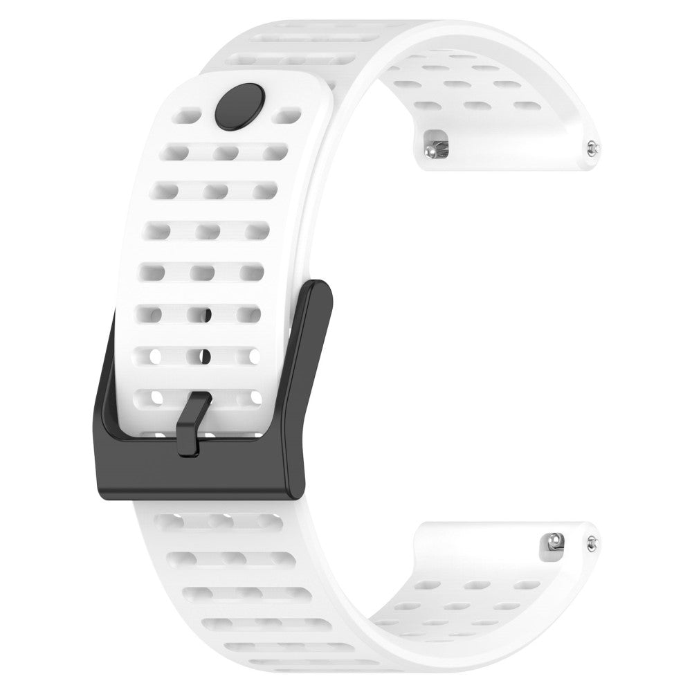Helt Vildt Rart Silikone Universal Rem passer til Smartwatch - Hvid#serie_2