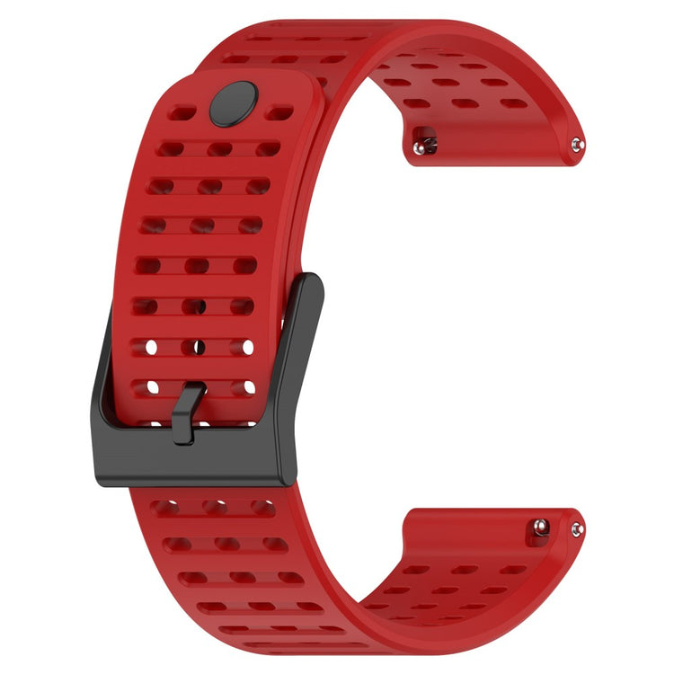 Helt Vildt Rart Silikone Universal Rem passer til Smartwatch - Rød#serie_5