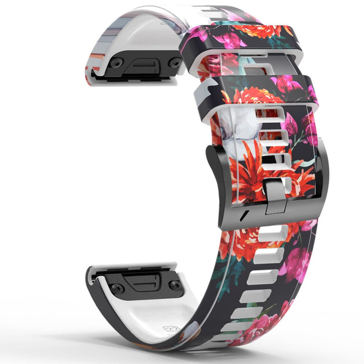 Smuk Silikone Universal Rem passer til Smartwatch - Rød#serie_9