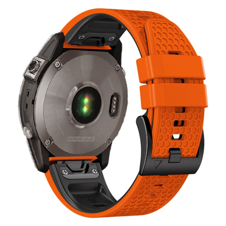 Smuk Silikone Universal Rem passer til Smartwatch - Orange#serie_4