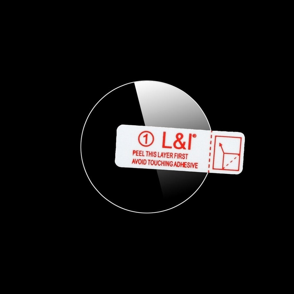 Samsung Gear S2 Hærdet Glas Skærmbeskytter - Rød#serie_220