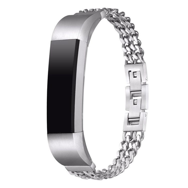 Mega nydelig Fitbit Alta HR Metal Rem - Sølv#serie_2