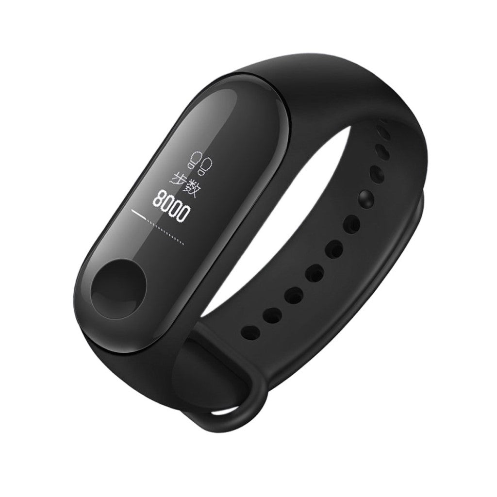 2stk Xiaomi Mi Band 3 Plastik Skærmbeskytter - Gennemsigtig#serie_015