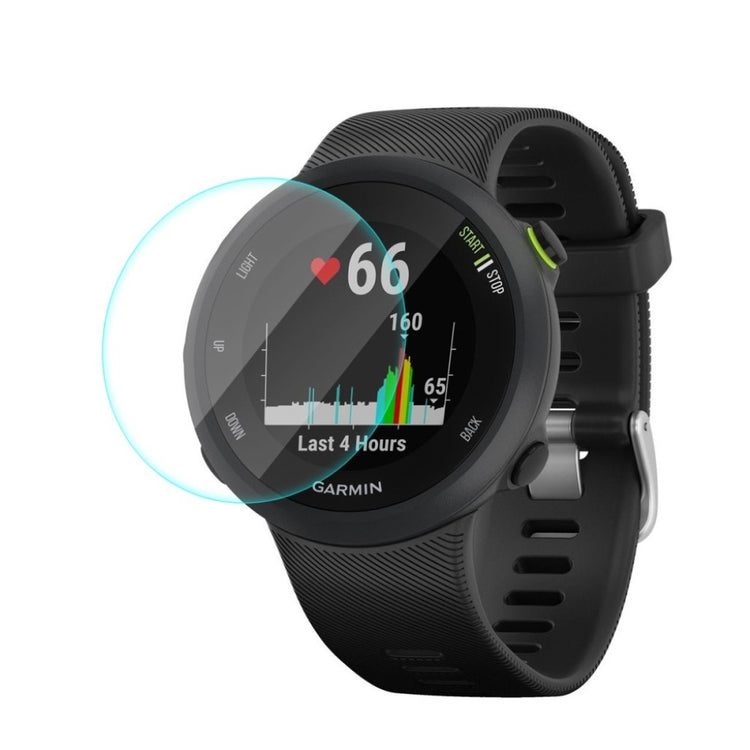 Garmin Forerunner 45 / Garmin Forerunner 45S Hærdet Glas  9H Skærmbeskytter - Gennemsigtig#serie_9