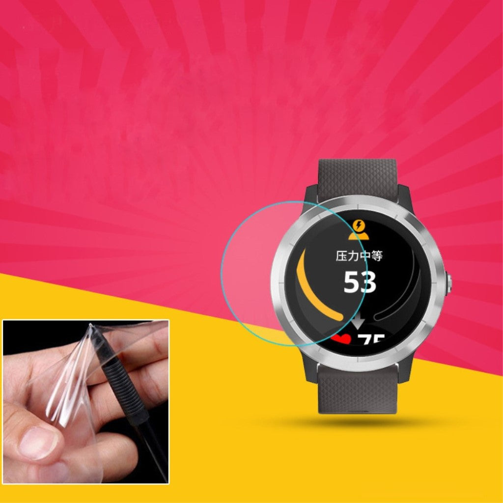 Garmin Vivoactive 4 Silikone Skærmbeskytter - Gennemsigtig#serie_058