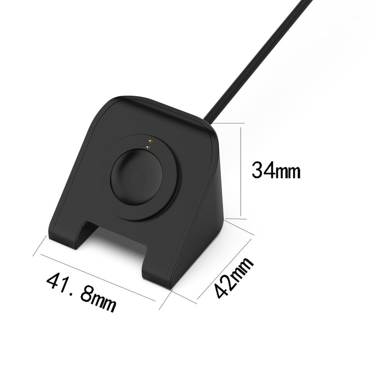 Universal Smartwatch Magnetisk  USB Ladestation - Sort#serie_029