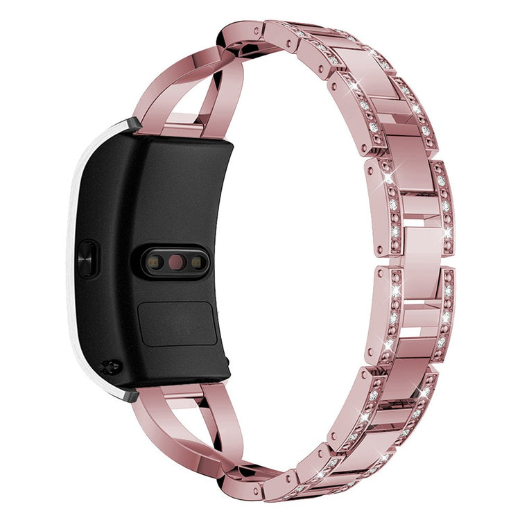 Komfortabel Universal Metal og Rhinsten Rem - Pink#serie_3