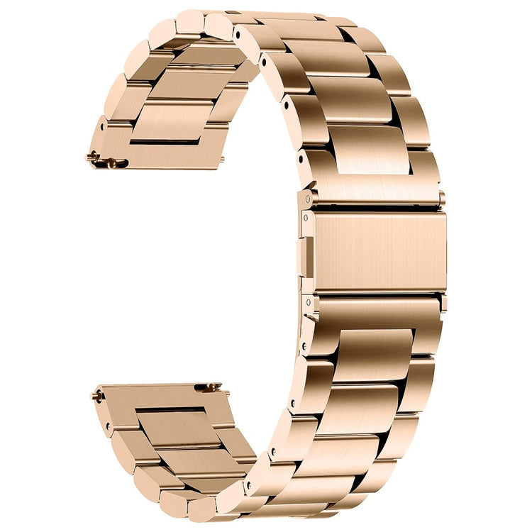 22mm Universal stainless steel watch strap - Rose Gold#serie_4