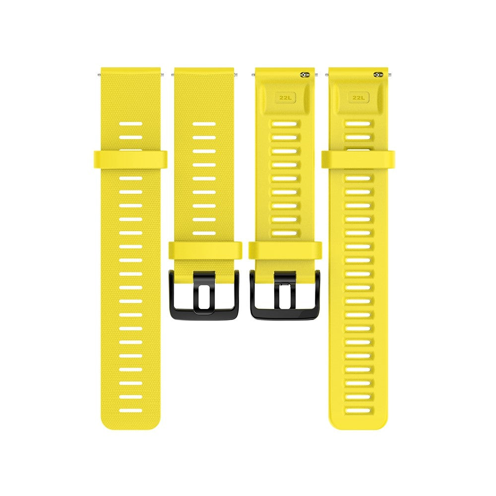 Helt vildt nydelig Universal Silikone Urrem - Gul#serie_6