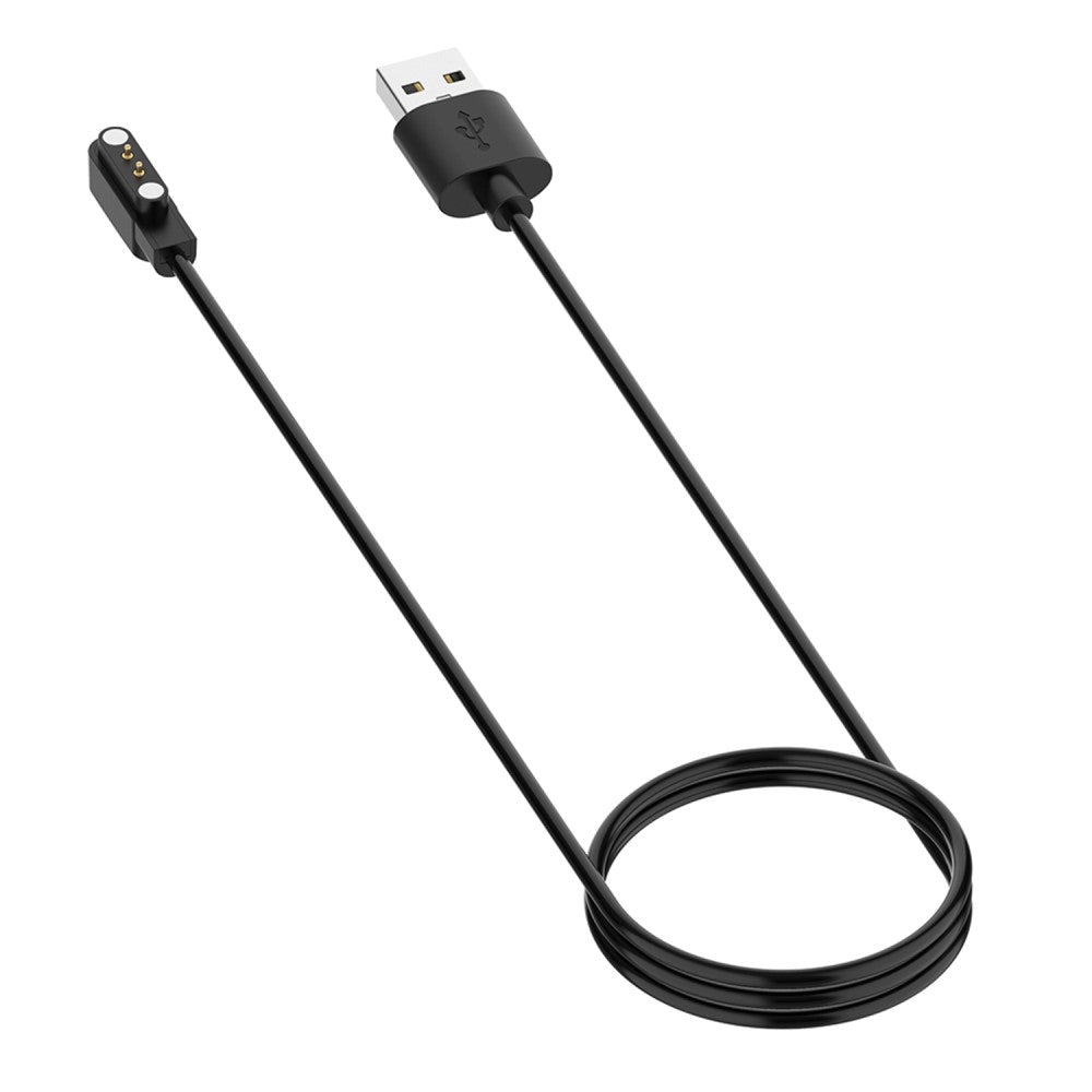 1.2m magnetic USB charging cable - Black#serie_1